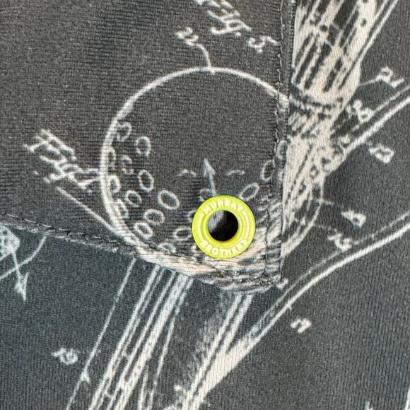 William Murray Men’s M Golf Polo Shirt Blue Golf Club Print Stretch Performance - Picture 10 of 11